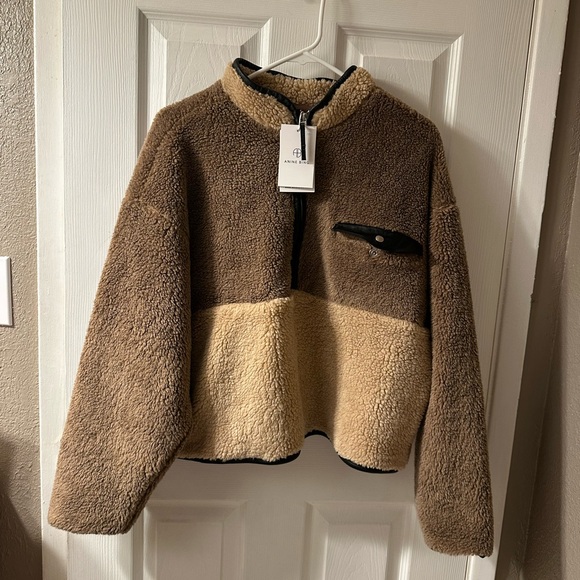 Anine Bing Jackets & Blazers - Anine Bing Royce Quarter Zip